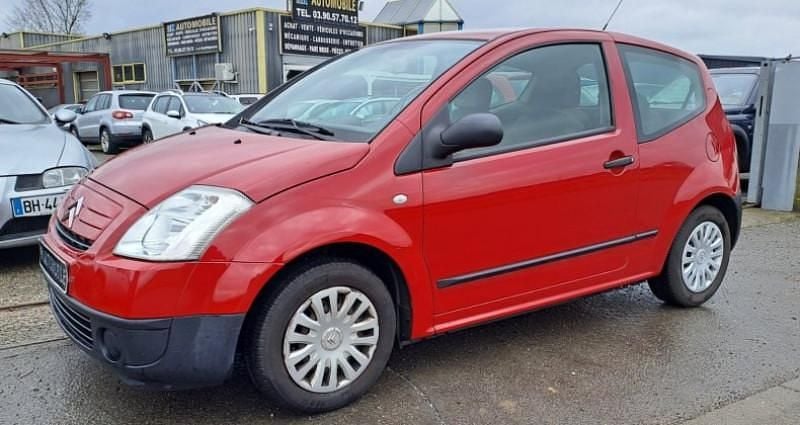 Rouge Occasion 2003 Citroën C2 Citadine | 2 990 € (Bon prix) - Image 1/4