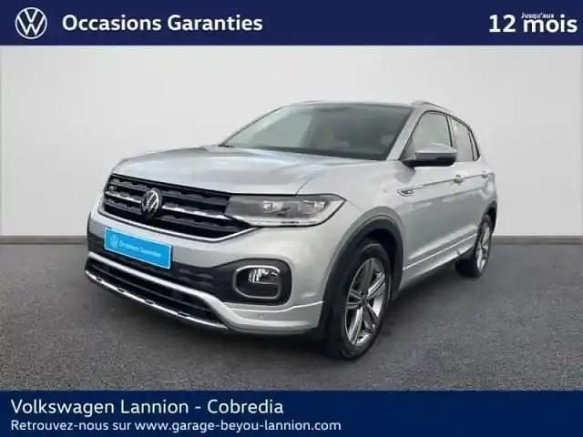 Reflet d'argent métallisée Occasion 2023 VW T-Cross R-line SUV | 22 990 € (Prix juste) - Image 1/4