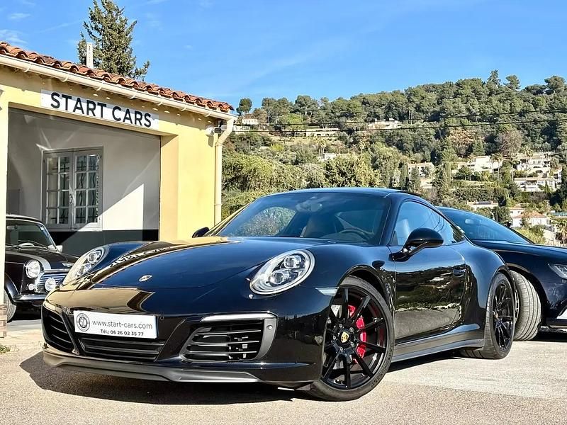 Noir Utilisé 2016 Porsche 911 Carrera 4S Coupé | 108 000 € (Prix juste) - Image 1/4