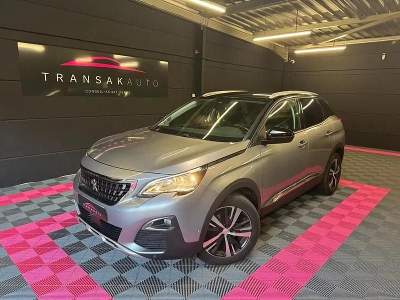 Gris Occasion 2017 Peugeot 3008 Allure Monospace | 12 490 € - Image 1/4
