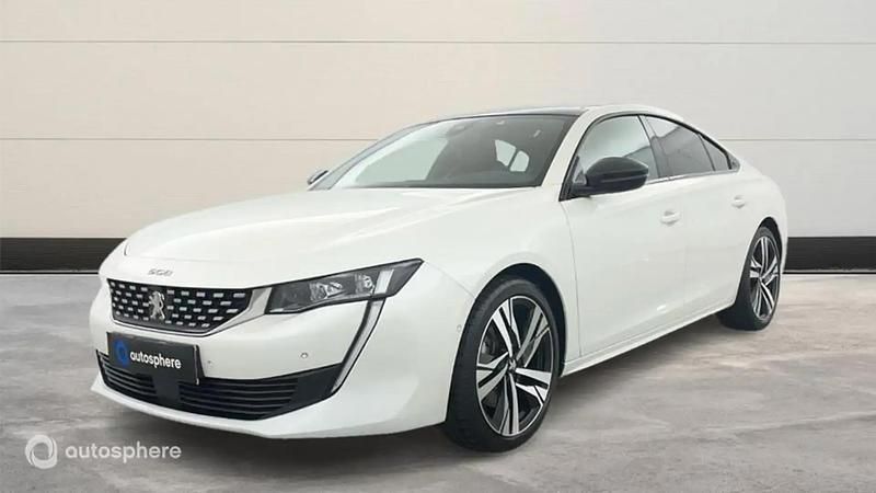 Blanc Utilisé 2019 Peugeot 508 GT Berline | 22 799 € (Prix juste) - Image 1/4
