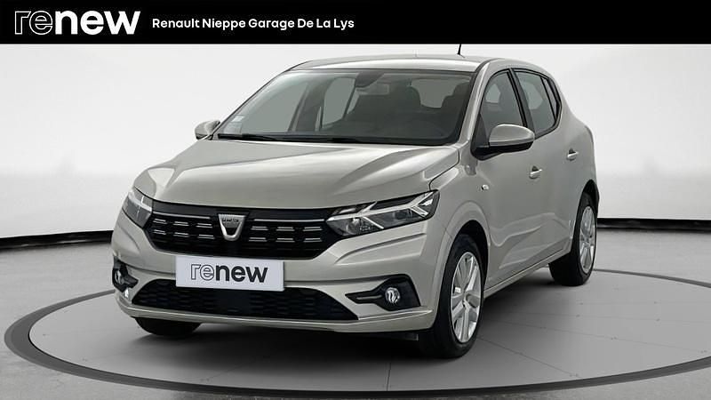 Gris Occasion 2021 Dacia Sandero Comfort Citadine | 14 499 € (Prix juste) - Image 1/4