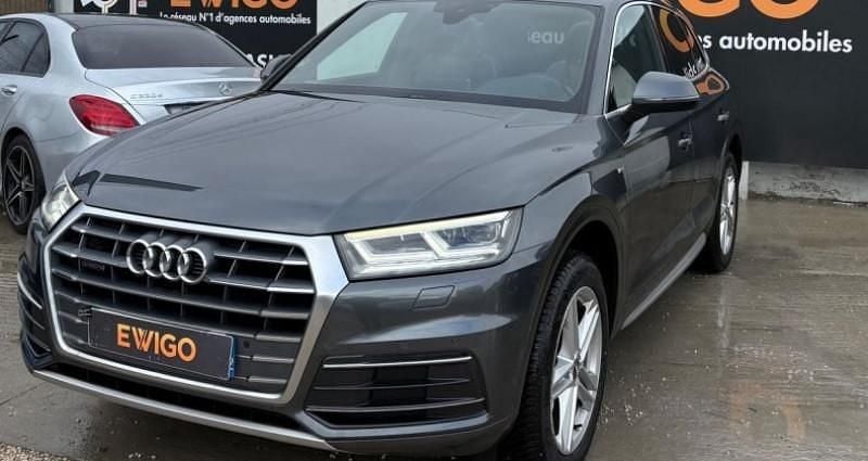 Gris Occasion 2018 Audi Q5 S-Line SUV | 26 989 € (Bon prix) - Image 1/4