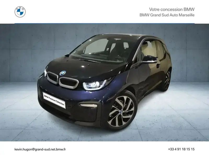Bleu Utilisé 2020 BMW i3 Citadine | 20 470 € (Prix assez cher) - Image 1/4