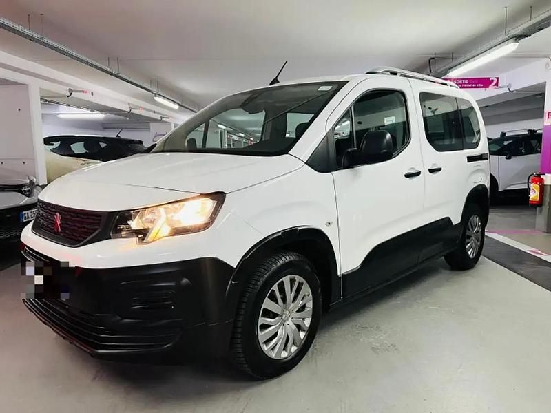 Blanc Utilisé 2020 Peugeot Rifter Active Monospace | 11 590 € (Prix juste) - Image 1/4