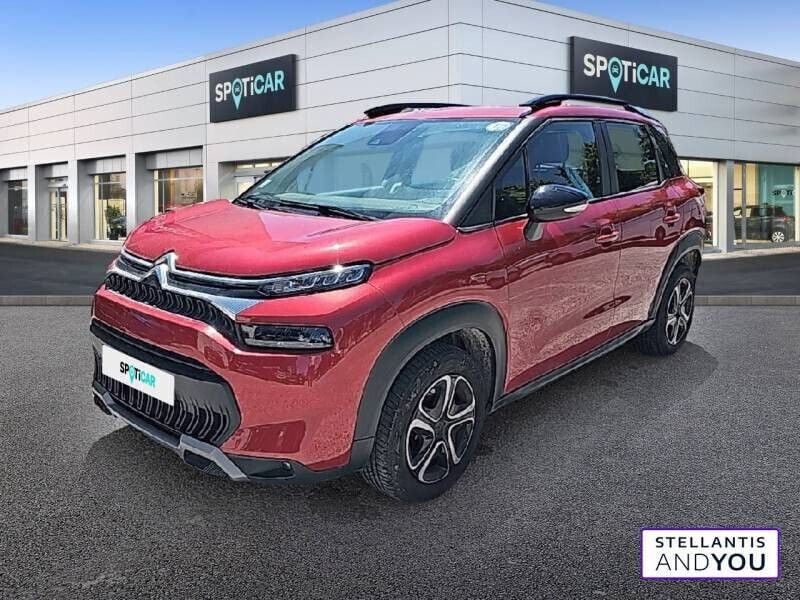 Rouge Utilisé 2021 Citroën C3 Aircross Feel SUV | 13 590 € (Prix juste) - Image 1/4
