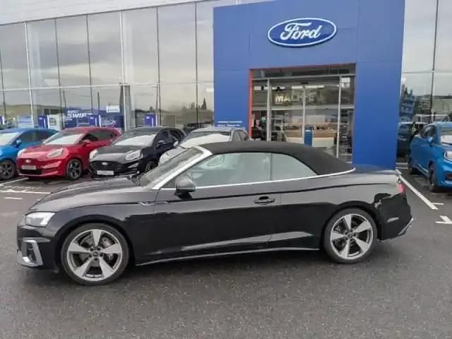 Occasion Audi A5 Cabriolet S-Line 2022 Noir mythic/capote noire Cabriolet