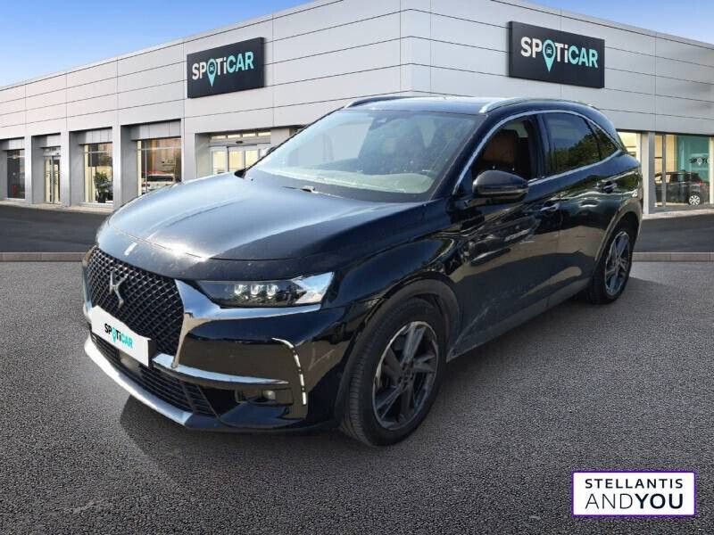 Noir Utilisé 2021 DS Automobiles DS7 Crossback Grand Chic SUV | 22 590 € (Prix assez cher) - Image 1/4