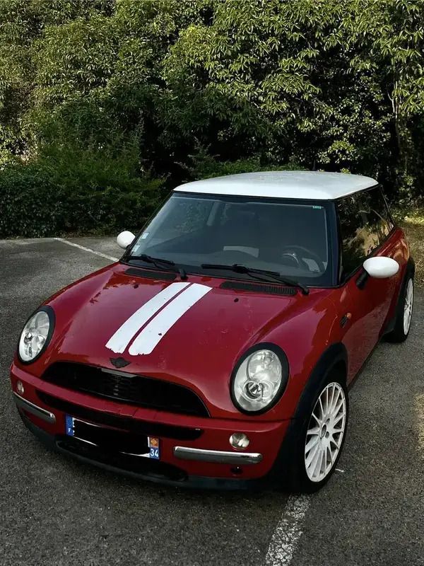 Rouge Utilisé 2003 Mini Cooper Citadine | 3 500 € - Image 1/4