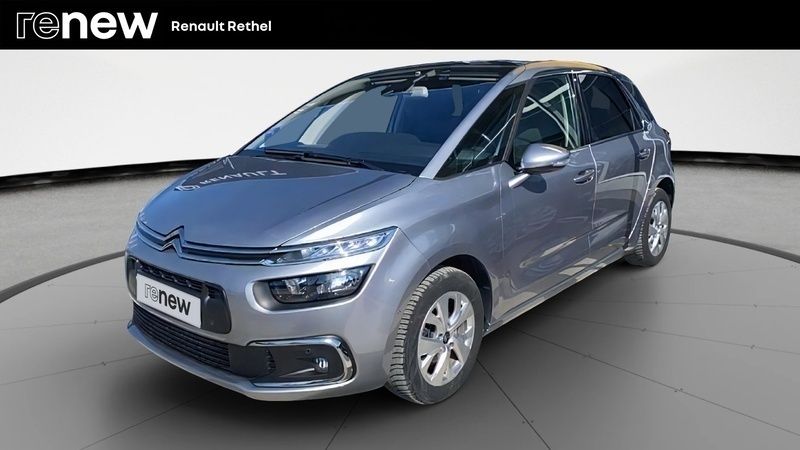 Gris fonce Utilisé 2018 Citroën C4 Picasso Feel Monospace | 10 990 € (Prix juste) - Image 1/4