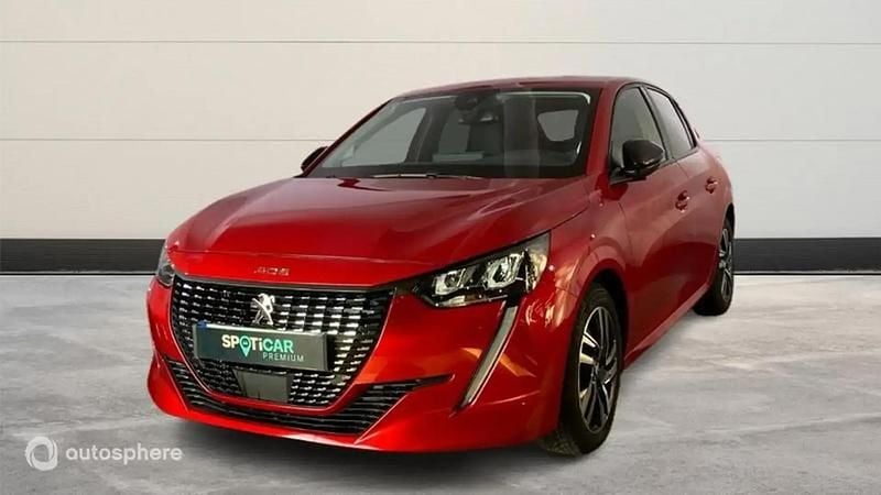 Rouge Utilisé 2023 Peugeot 208 Allure Citadine | 14 999 € (Prix juste) - Image 1/4
