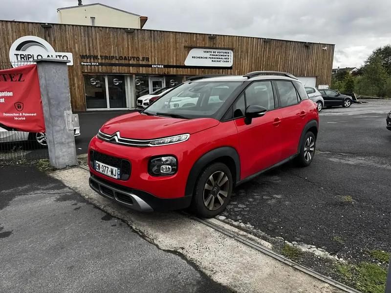 Rouge Utilisé 2018 Citroën C3 Aircross Shine SUV | 12 490 € (Prix juste) - Image 1/4