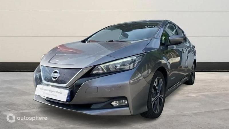 Gris Occasion 2019 Nissan Leaf N-Connecta Citadine | 10 999 € (Bon prix) - Image 1/4