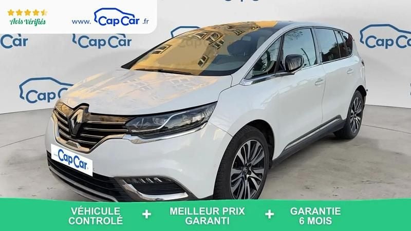 Blanc Occasion 2016 Renault Espace Initiale Paris Monospace | 10 980 € (Prix juste) - Image 1/4