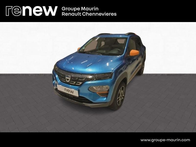 Bleu Occasion 2021 Dacia Spring Comfort Plus Citadine | 7 990 € (Bon prix) - Image 1/4