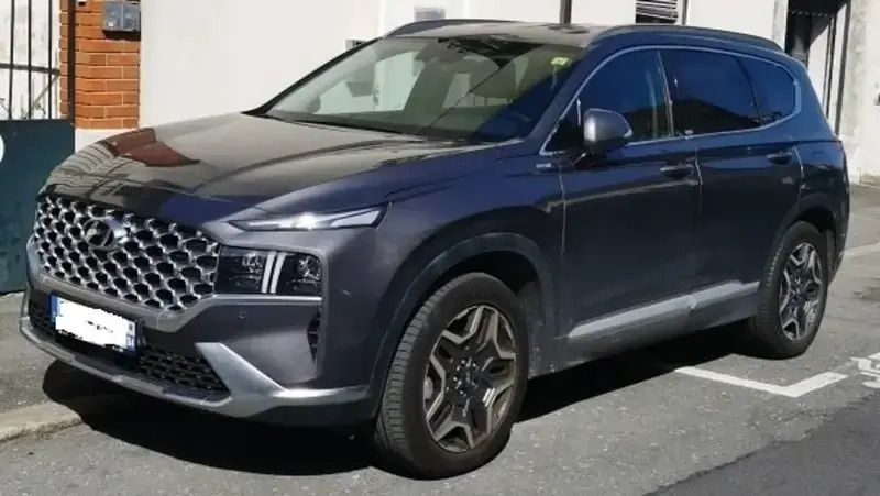 Gris Utilisé 2021 Hyundai Santa Fe SUV | 34 000 € - Image 1/4