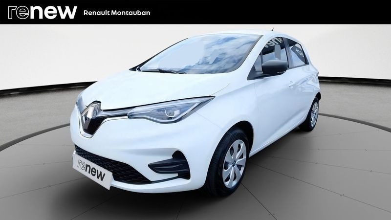 Blanc Utilisé 2021 Renault Zoe Life Citadine | 11 990 € (Bon prix) - Image 1/4