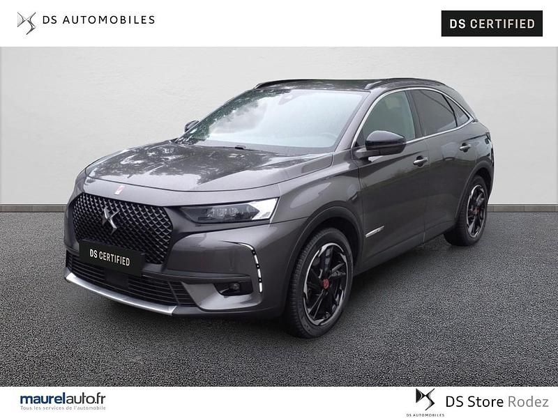 Gris Utilisé 2020 DS Automobiles DS7 Crossback Performance Line Plus SUV | 21 990 € (Prix juste) - Image 1/4