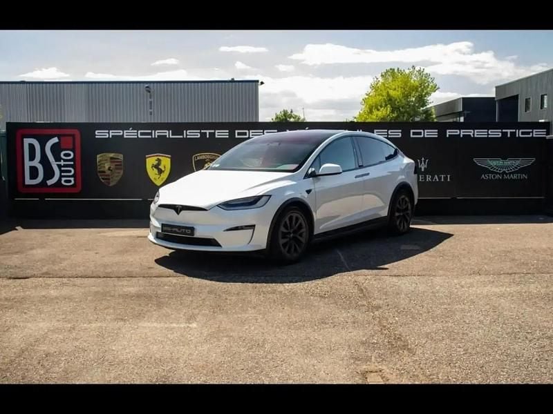 Blanc Utilisé 2023 Tesla Model X Plaid SUV | 79 900 € - Image 1/4