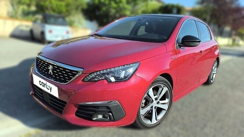 Rouge Utilisé 2018 Peugeot 308 GT-line Berline | 9 990 € (Super prix) - Image 1/4