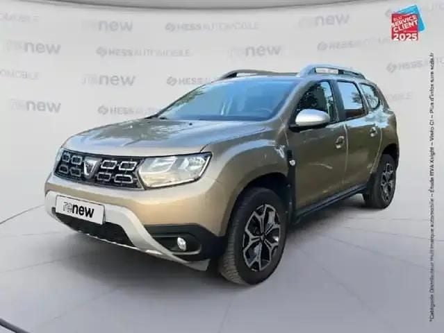 Beige Utilisé 2021 Dacia Duster Prestige SUV | 17 499 € (Prix juste) - Image 1/4
