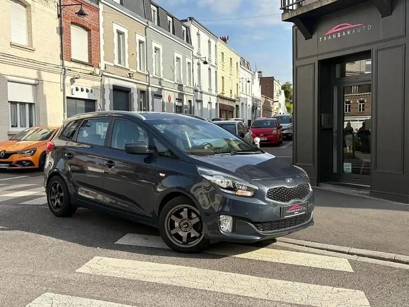 Bleu Utilisé 2015 Kia Carens Monospace | 6 490 € (Prix assez cher) - Image 1/4