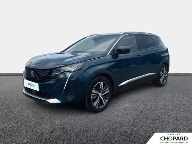 Bleu Utilisé 2024 Peugeot 5008 Allure Monospace | 27 990 € - Image 1/4