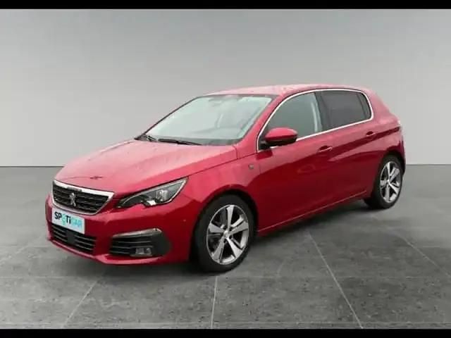 Rouge Utilisé 2020 Peugeot 308 S Berline | 13 490 € (Super prix) - Image 1/4