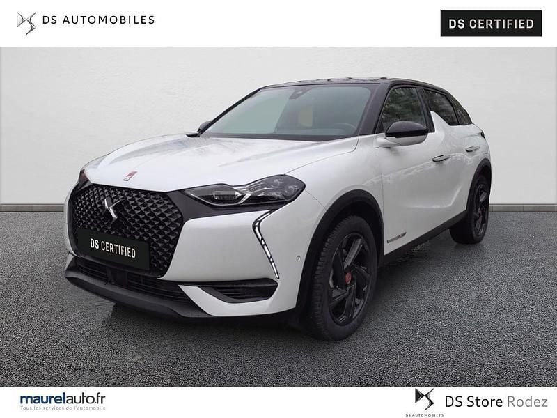 Blanc Utilisé 2020 DS Automobiles DS3 Crossback Performance Line Plus SUV | 18 490 € (Prix juste) - Image 1/4