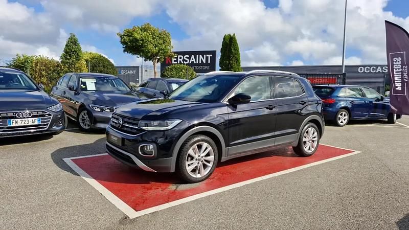 Noir Utilisé 2021 VW T-Cross SUV | 18 490 € (Prix juste) - Image 1/4