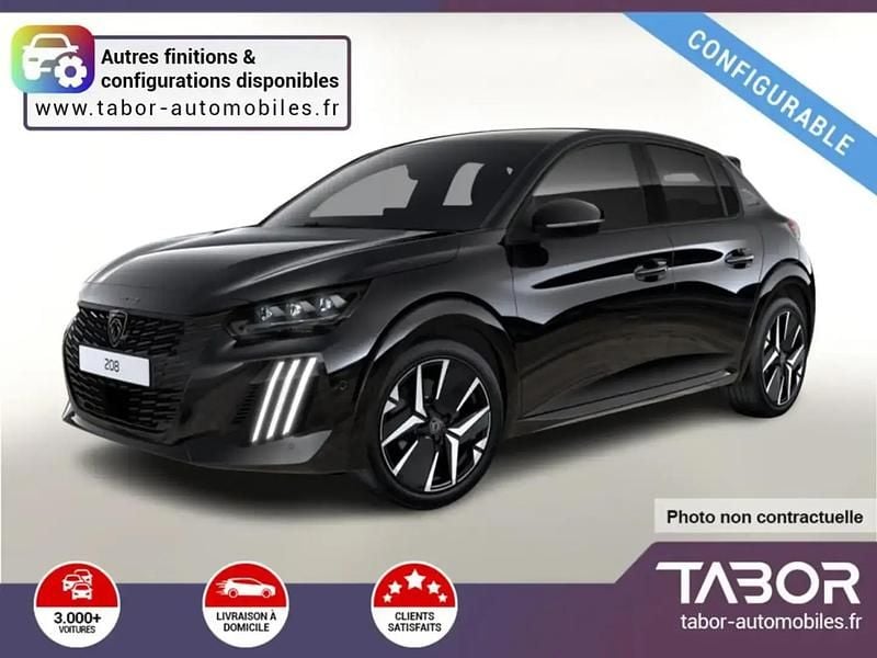 Jaune Nouvelle 2025 Peugeot 208 GT Citadine | 21 467 € (Bon prix) - Image 1/4