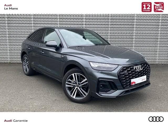 Gris daytona nacré Utilisé 2022 Audi Q5 Sportback S-Line SUV | 48 490 € (Prix juste) - Image 1/4