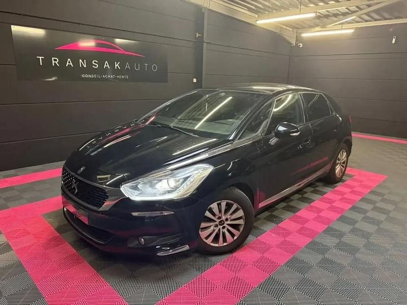 Noir Utilisé 2017 DS Automobiles DS5 So Chic Citadine | 10 990 € (Bon prix) - Image 1/4