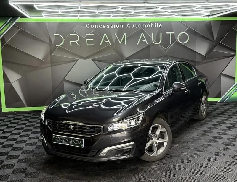 Gris Utilisé 2016 Peugeot 508 Allure Berline | 11 990 € (Prix juste) - Image 1/4