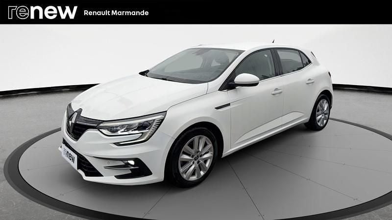 Blanc Occasion 2021 Renault Mégane IV Business Berline | 16 898 € (Bon prix) - Image 1/4