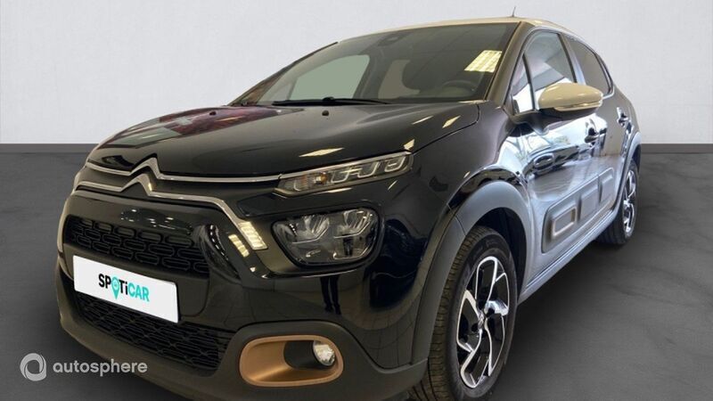 Noir perla nera (n) Utilisé 2023 Citroën C3 Citadine | 19 490 € (Prix cher) - Image 1/4