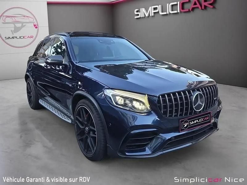 Occasion Mercedes GLC63 AMG AMG 510 ch (375 kW) 2018 Bleu Break