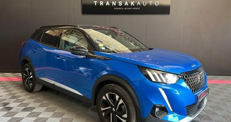 Bleu Utilisé 2020 Peugeot 2008 GT-line SUV | 16 490 € (Prix juste) - Image 1/4