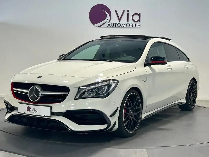 Blanc Utilisé 2017 Mercedes CLA45 AMG AMG Berline | 32 490 € - Image 1/4