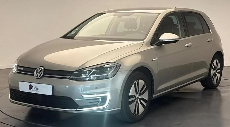 Gris Utilisé 2020 VW e-Golf Citadine | 14 990 € - Image 1/4