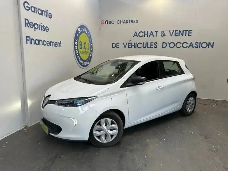 Blanc Utilisé 2019 Renault Zoe Life Citadine | 5 990 € (Super prix) - Image 1/4