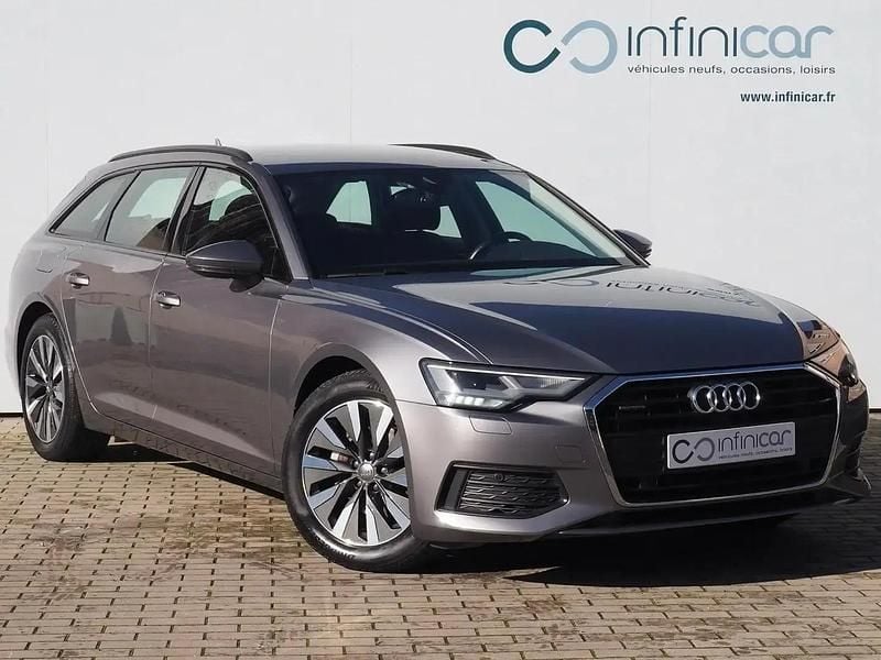 Gris Utilisé 2020 Audi A6 Business Break | 33 800 € (Bon prix) - Image 1/4