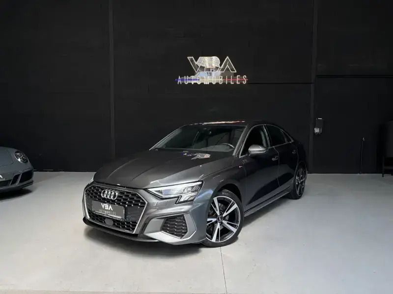 Gris Utilisé 2021 Audi A3 S-Line Berline | 30 990 € (Prix juste) - Image 1/4