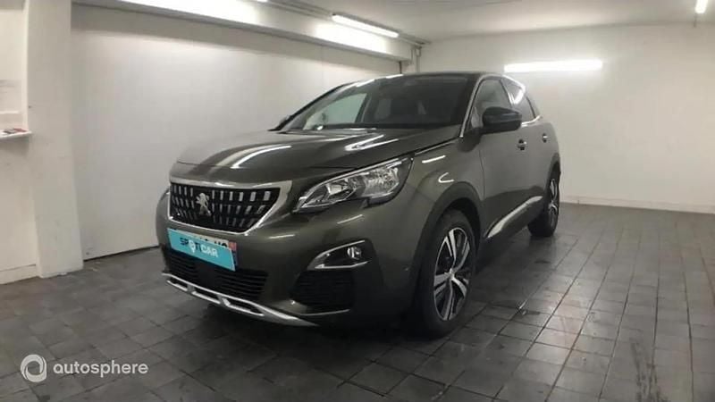 Gris Utilisé 2020 Peugeot 3008 Allure SUV | 20 499 € (Prix juste) - Image 1/4