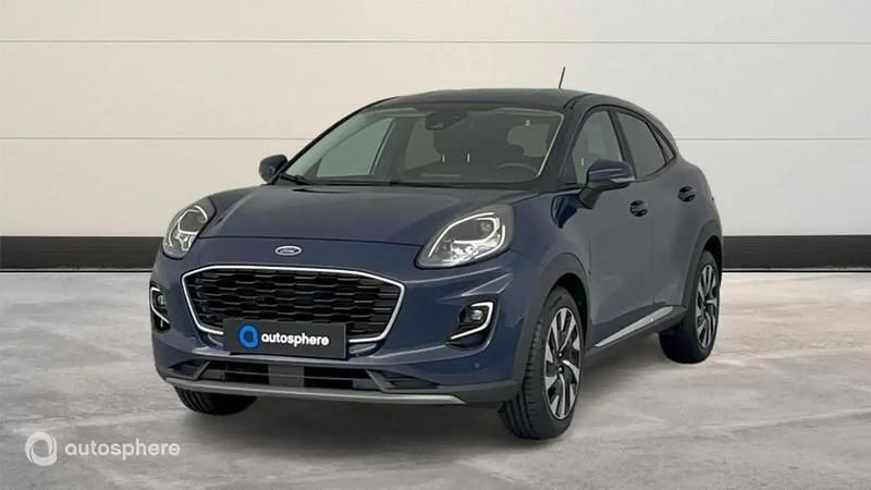 Bleu Utilisé 2022 Ford Puma Gen-E Titanium SUV | 18 499 € (Prix juste) - Image 1/4
