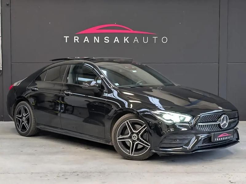Occasion Mercedes CLA200 AMG line 150 ch (110 kW) 2020 Noir Coupé