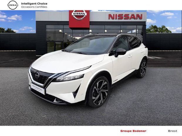 Blanc Utilisé 2022 Nissan Qashqai Tekna+ SUV | 27 990 € (Prix assez cher) - Image 1/4