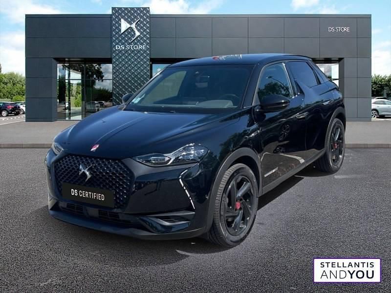 Noir Utilisé 2020 DS Automobiles DS3 Crossback Performance Line Plus SUV | 16 890 € (Prix juste) - Image 1/4