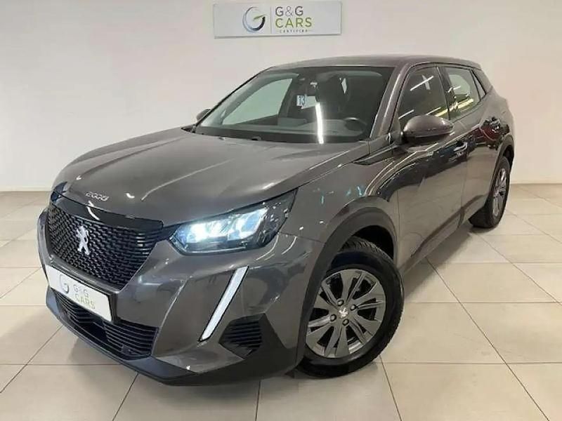 Gris Utilisé 2021 Peugeot 2008 Active SUV | 14 990 € (Prix juste) - Image 1/4