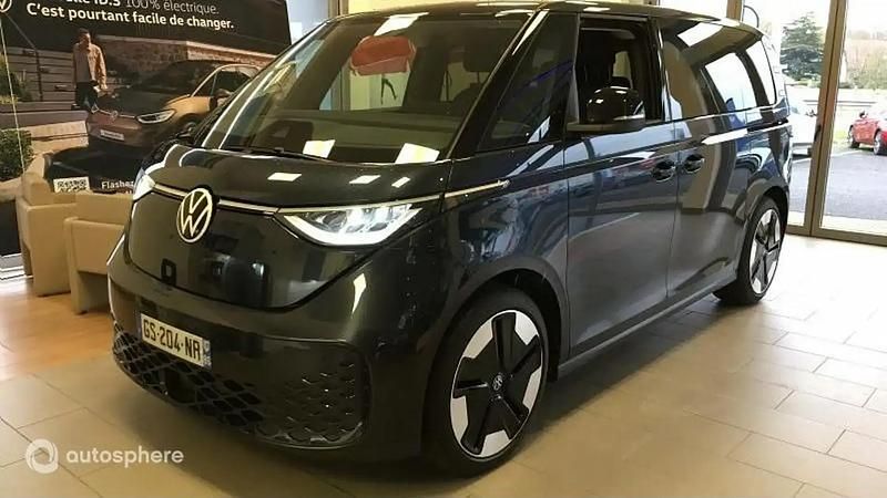Bleu starlight métallisé Utilisé 2023 VW ID. Buzz Pro Monospace | 46 999 € (Prix cher) - Image 1/4